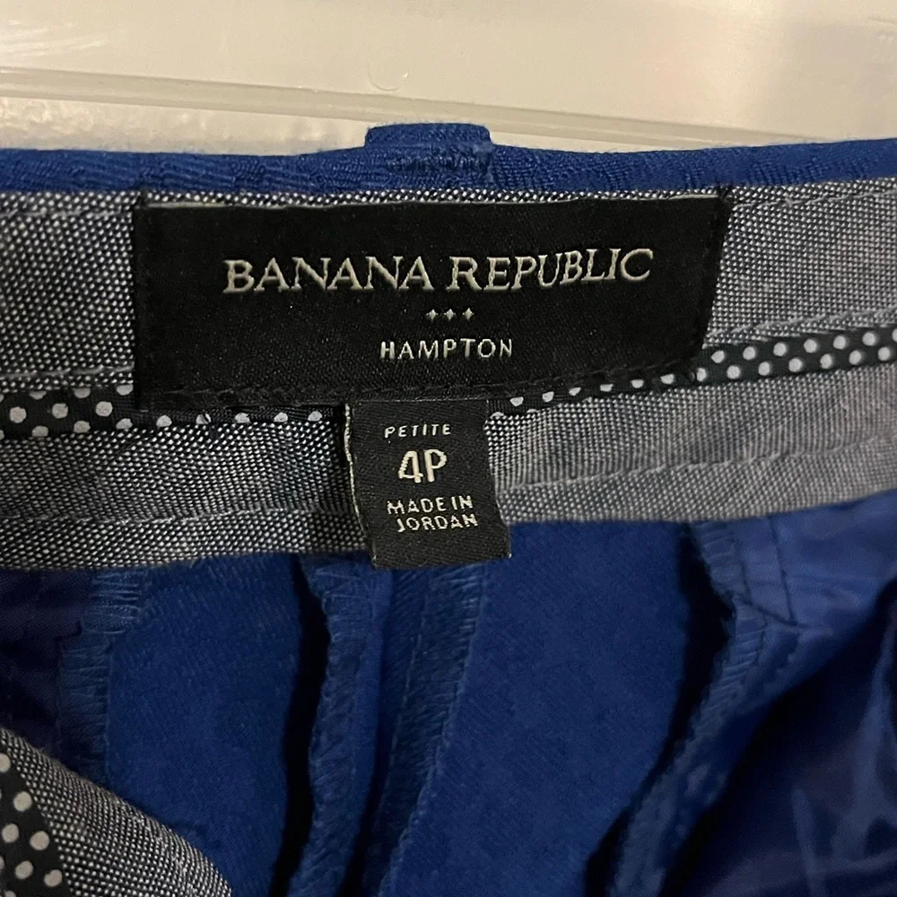 Banana republic dress ankle pants size 4Petite - Picture 2 of 4